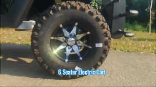 M1S4 + 2FF, Sizin İçin Ce Sertifikalı 48V Pil ile Yeni Tasarım 6 Kişilik Golf Arabası Elektrikli Tanıtın