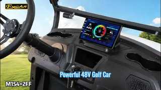 M1S4 + 2FF Beyaz Neden 48 Voltaj Golf Elektrikli Araba 350A Denetleyici 3.7KW ABD Motor CE Belgesi Seçtiğinizi Görün