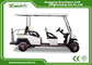 EXCAR M1S4+2 White 48V lithium Battery Powered Vehicle Electric Golf Car