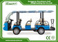 Blue 11 Seater Electric Sightseeing Car With 72V 7.5KW KDS Motor